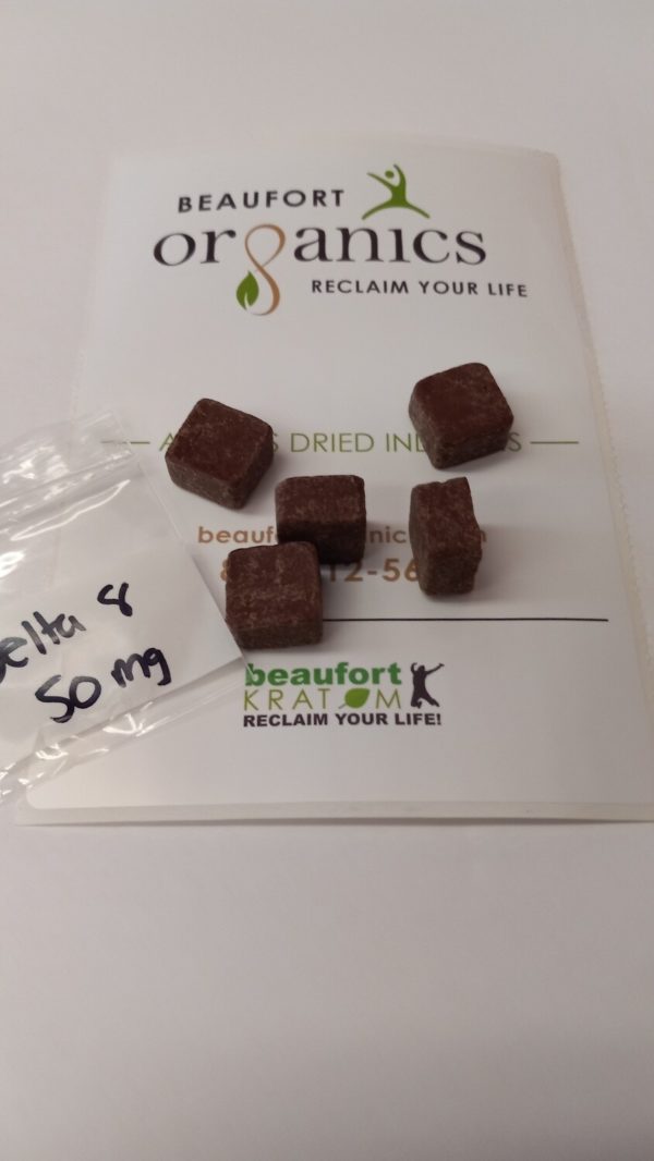 Delta-8 Mint 50mg Chocolate - Image 2