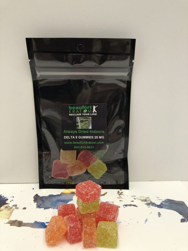 Single 25mg Delta 8 Gummy