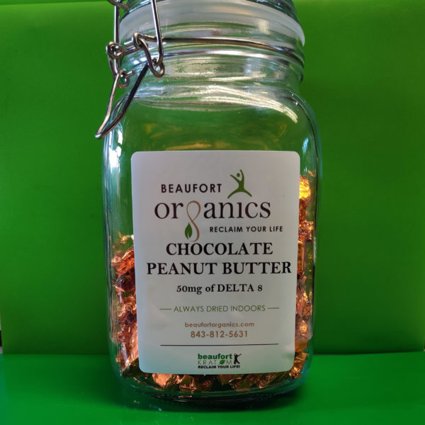 Delta-8 Peanut Butter Chocolate 50mg