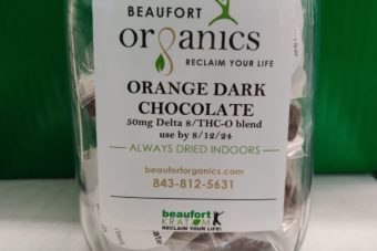 Delta 8 Orange Dark Chocolate 50mg