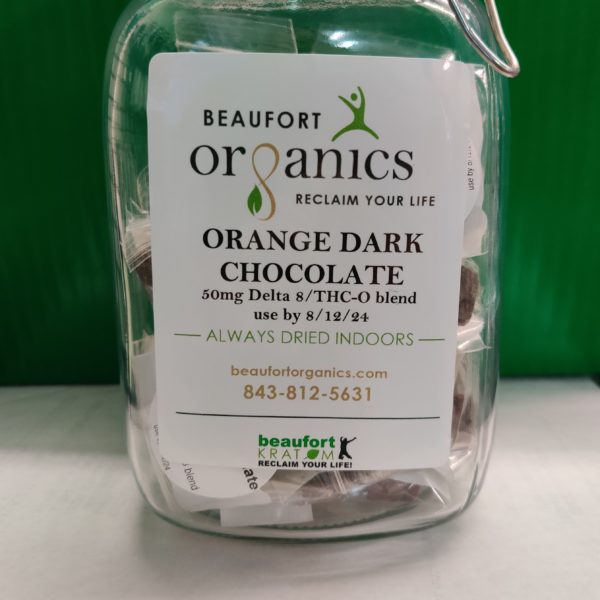 Delta 8 Orange Dark Chocolate 50mg