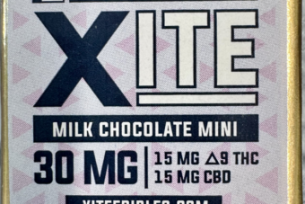XITE Milk Chocolate Mini - 30mg THC/CBD