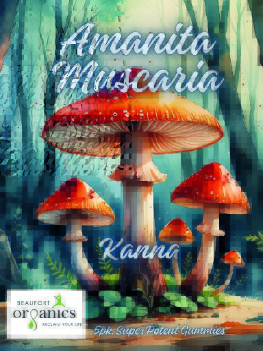 Party Poppers Amanita Muscaria  5,000mg + 250mg Kanna 5ct