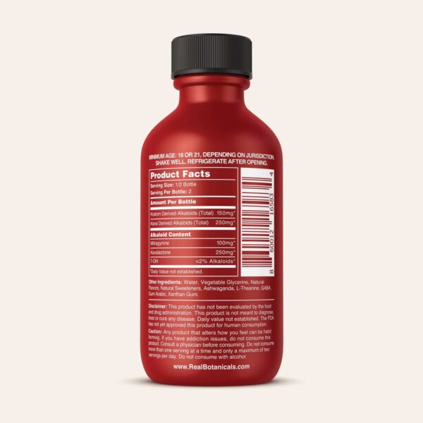 Kratom & Kava Mood Boost Shot 150mg Kratom + 250mg Kava - Image 2