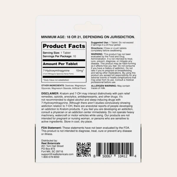 REAL 7 Hydro 10mg | 10ct tablets - Image 2