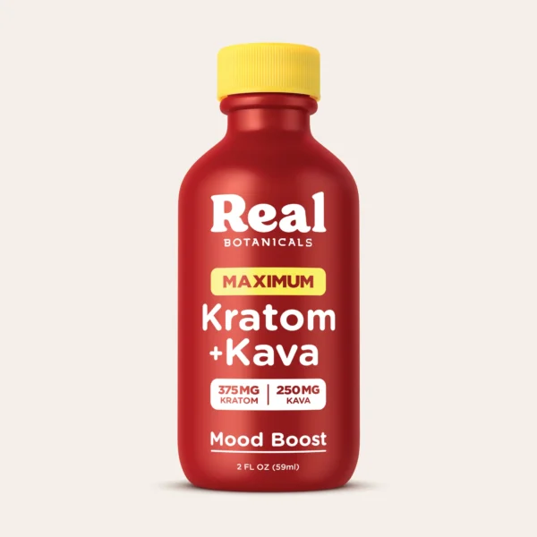 REAL Botanicals Kratom + Kava MAX Shot 625mg