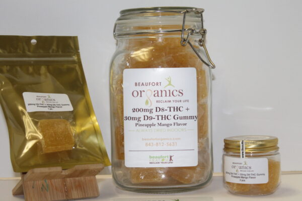 200MG D8-THC + 30MG D9-THC Gummy 1pc