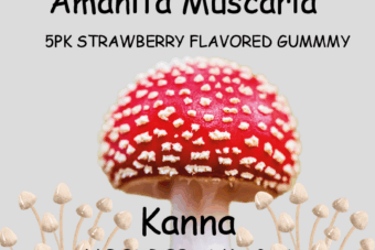 Amanita Muscaria  5,000mg  + 250mg Kanna 5pk